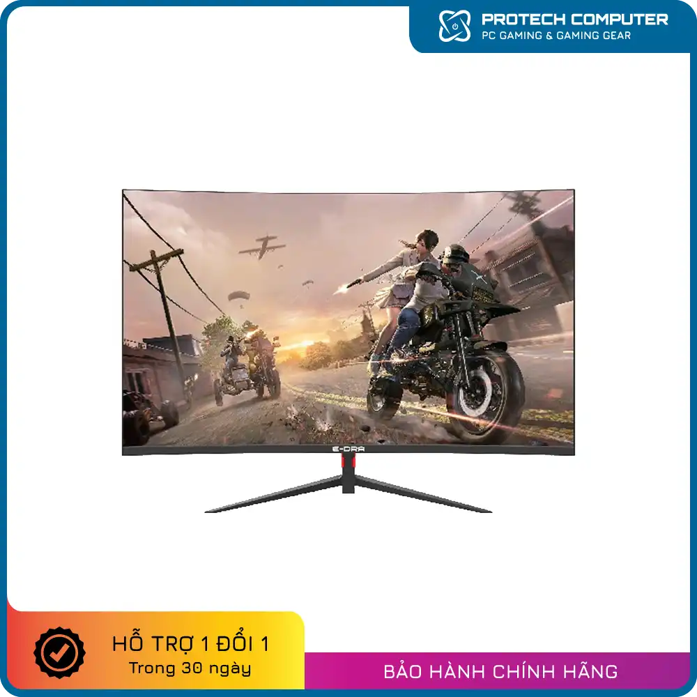 Màn hình Gaming E-DRA EGM27C240s( 27 inch, VA,FHD, 240HZ, 1MS, ĐEN )